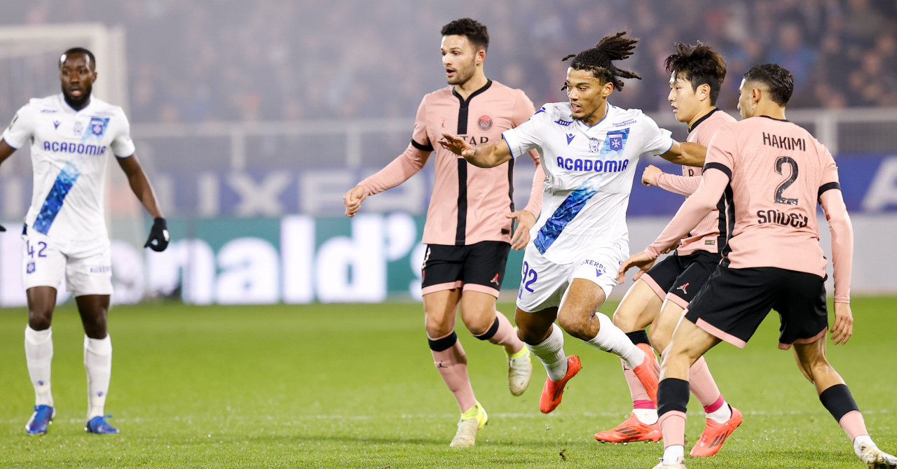 In Auxerre, PSG hits a wall