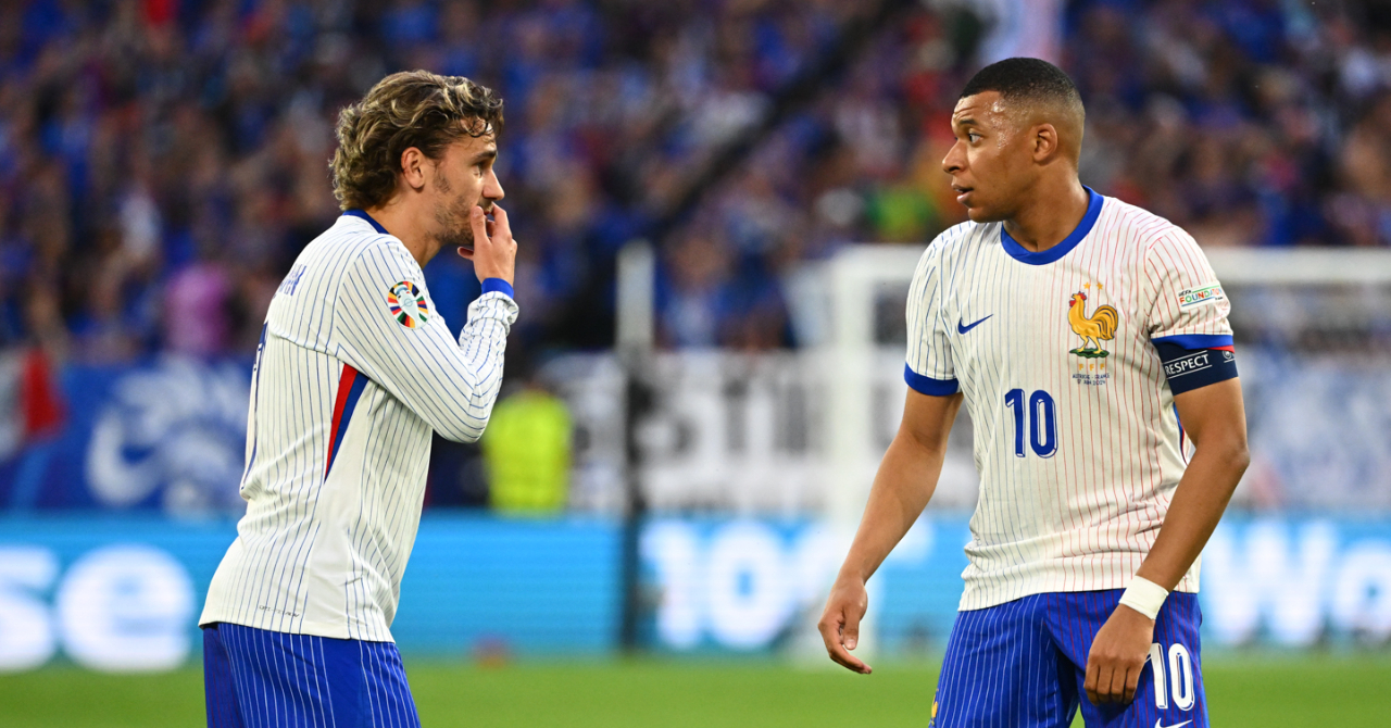 Antoine Griezmann, the violent attack against Kylian Mbappé