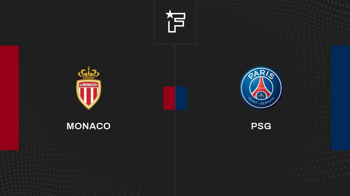 Follow the AS Monaco-Paris Saint-Germain match live with commentary Live 8:50 p.m. – Ligue 1