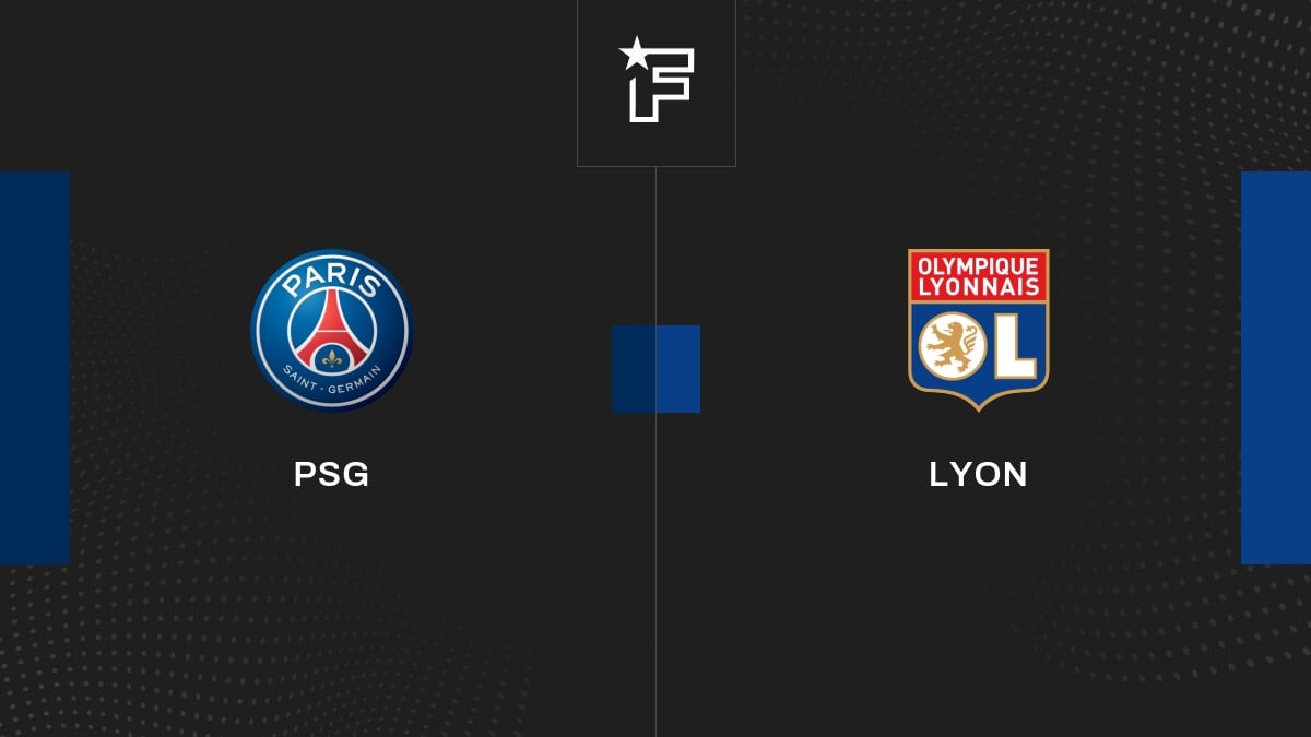 Follow the Paris Saint-Germain-Olympique Lyonnais match live with commentary Live 8:35 p.m. – Ligue 1