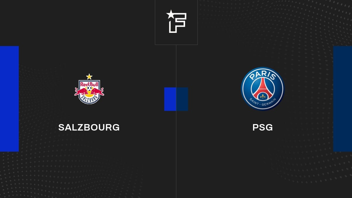 Follow the Salzburg-Paris Saint-Germain match live with commentary Live 8:50 p.m. - Champions League