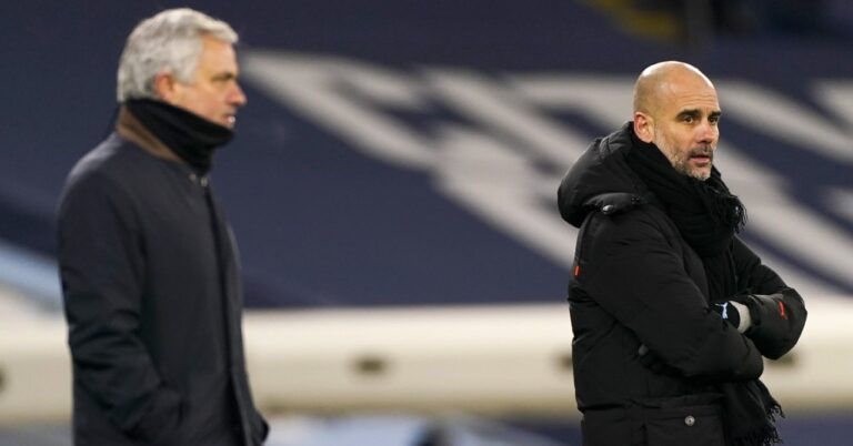 “It was a joke”, Guardiola tries to calm Mourinho