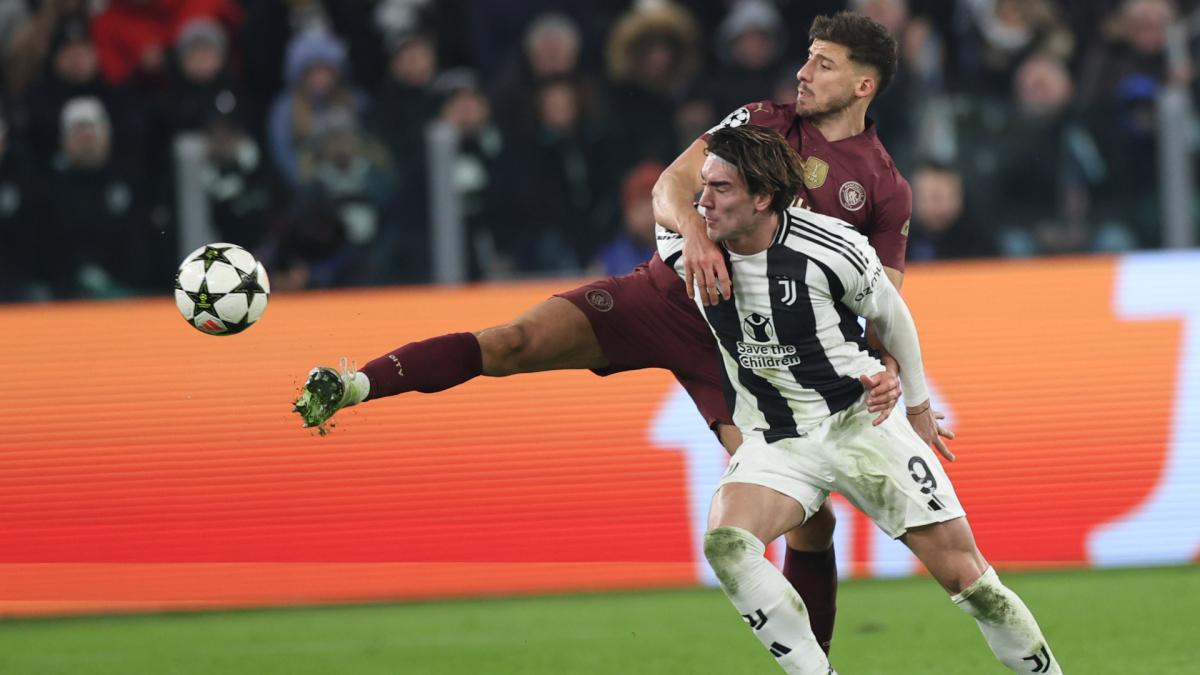 Juventus: it's tense with Dusan Vlahovic