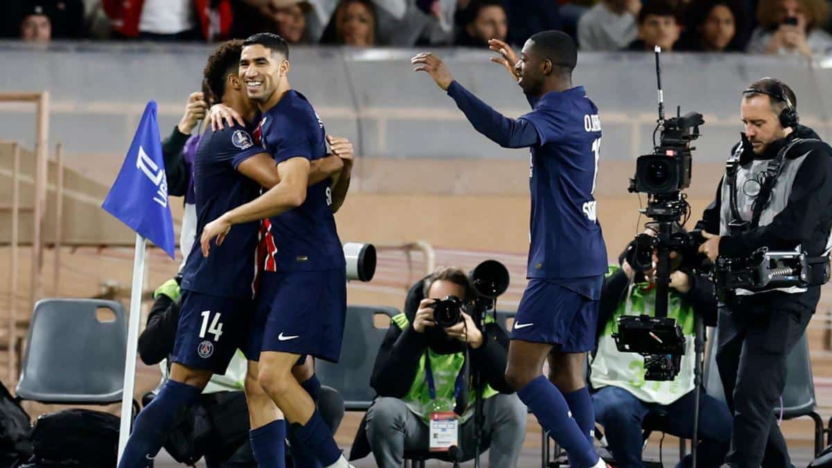 L1: PSG overthrows Monaco in a crazy match