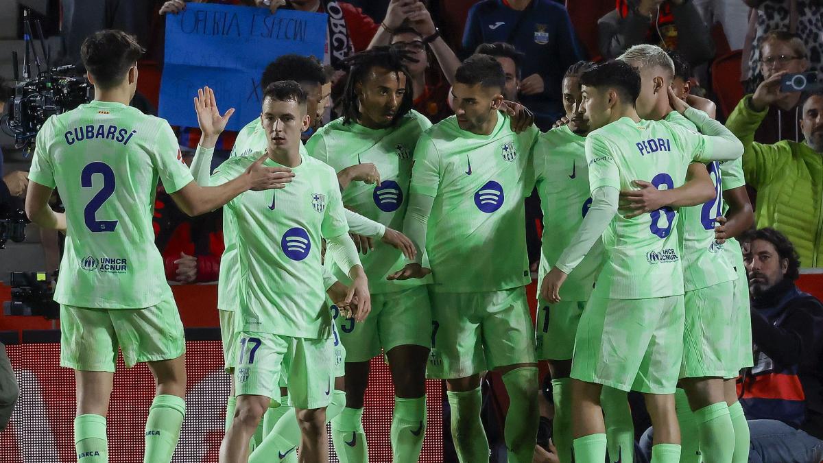 Liga: FC Barcelona redoes its cherry by crushing Mallorca