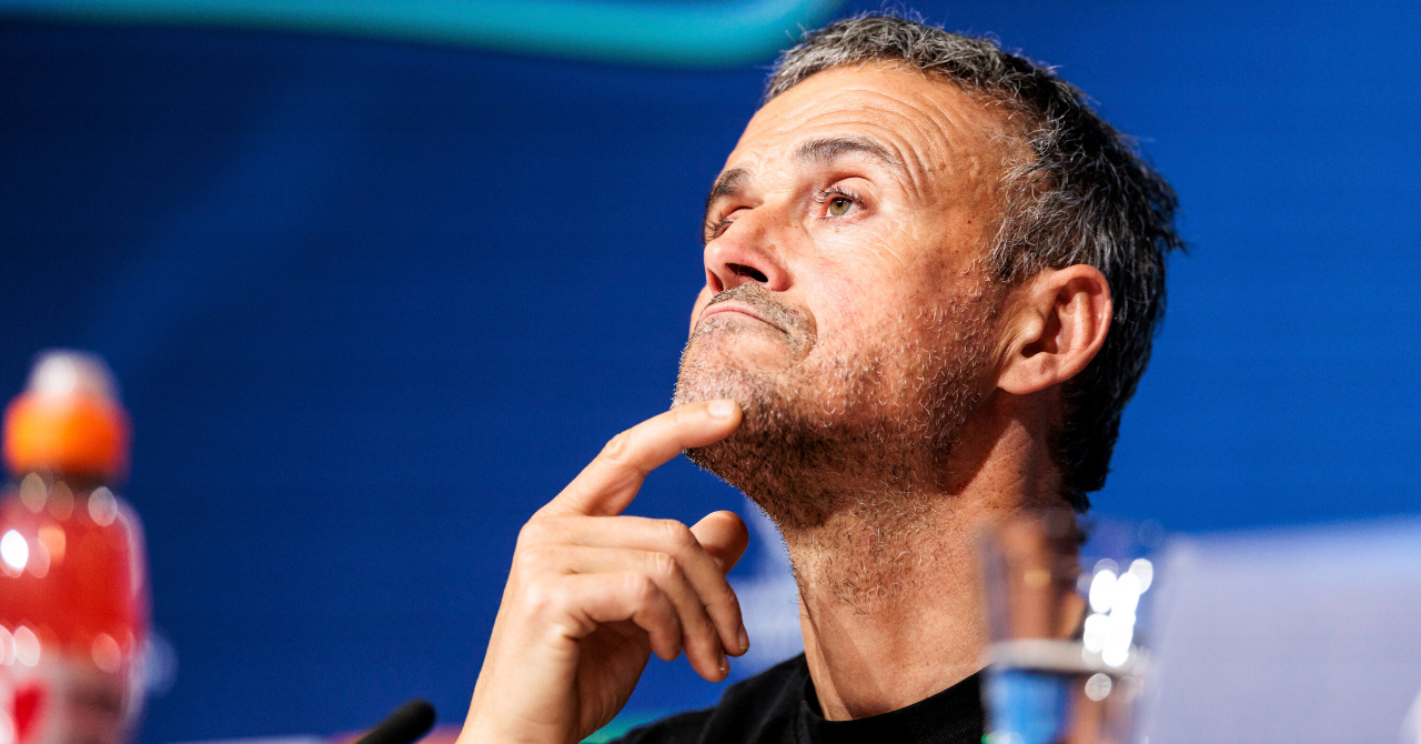 Luis Enrique, the big announcement