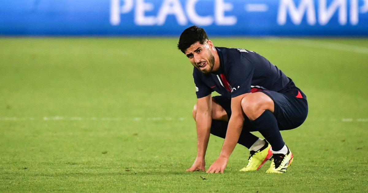 PSG, it smells like the end for Marco Asensio