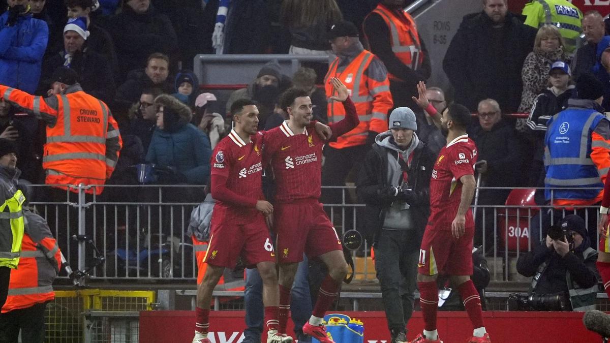 Premier League: Liverpool continues against Leicester and soars in the standings