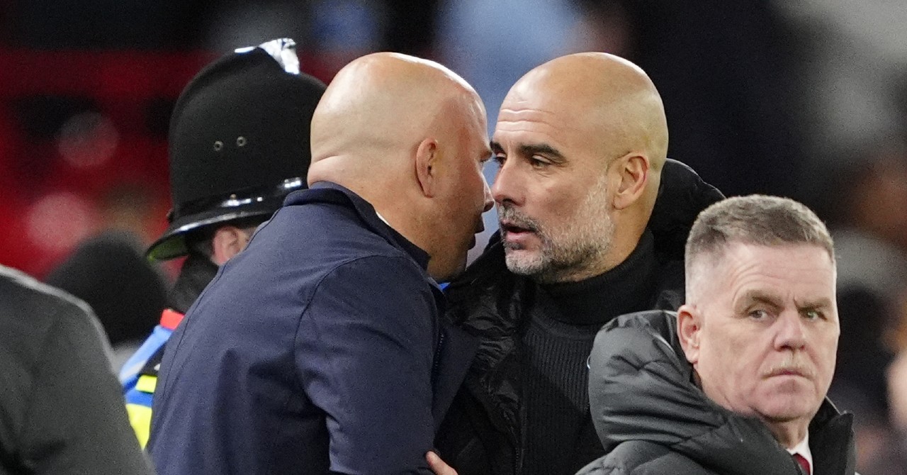 Slot, no “sympathy” for Guardiola