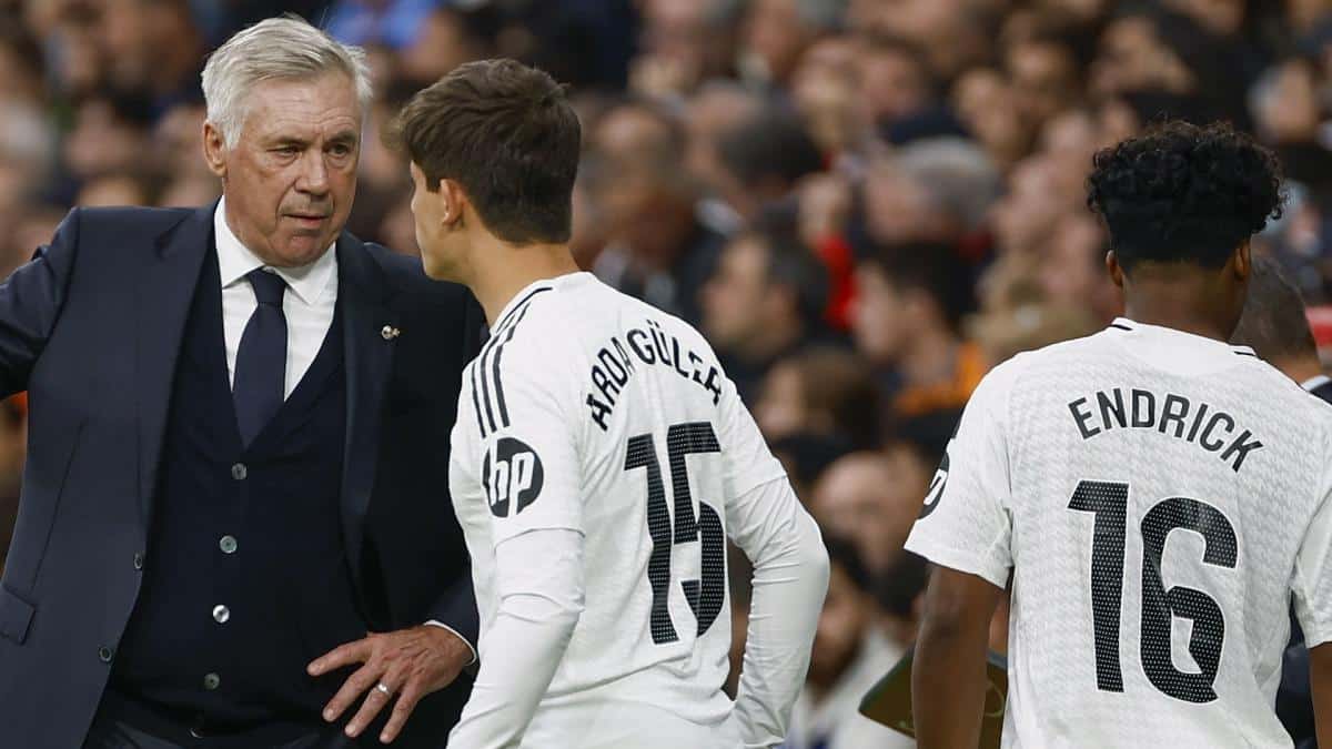 Arda Güler and Endrick lose ground at Real Madrid