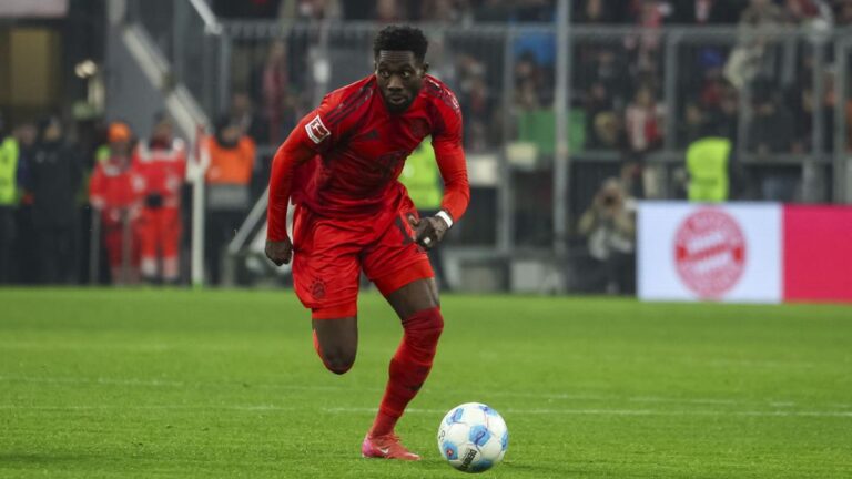 Bayern: this is confirmed for Alphonso Davies
