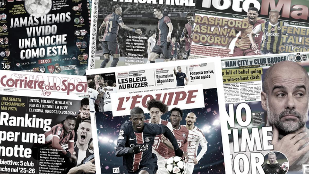 Europe in madness for the finish of the Champions League, Galatasaray is rewritten for Osimhen