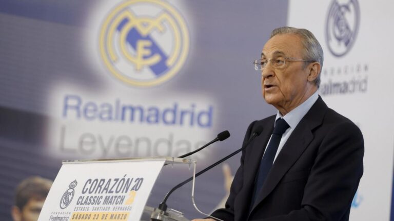 Florentino Perez re-elected president of Real Madrid