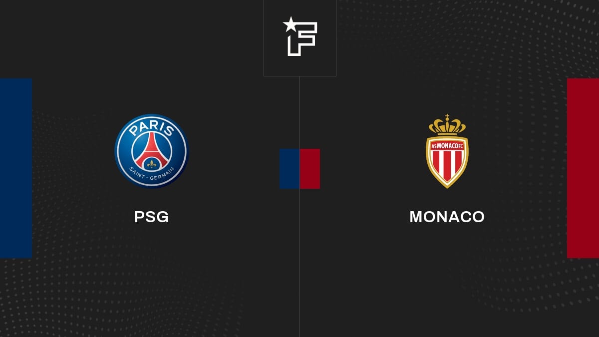 Follow the Paris Saint-Germain-AS Monaco match live with commentary Live 5:20 p.m. - Champions Trophy