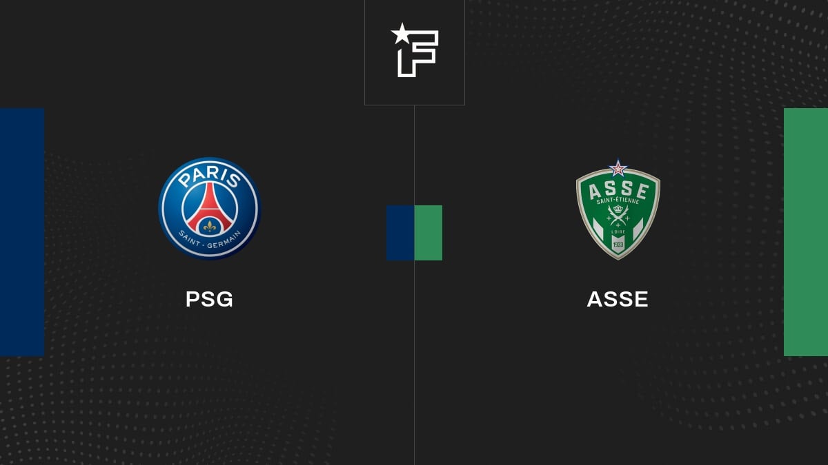 Follow the Paris Saint-Germain-St Étienne match live with commentary Live 8:35 p.m. – Ligue 1