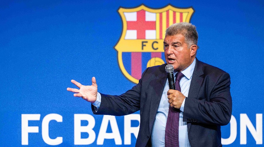 Joan Laporta, the big slip-up!