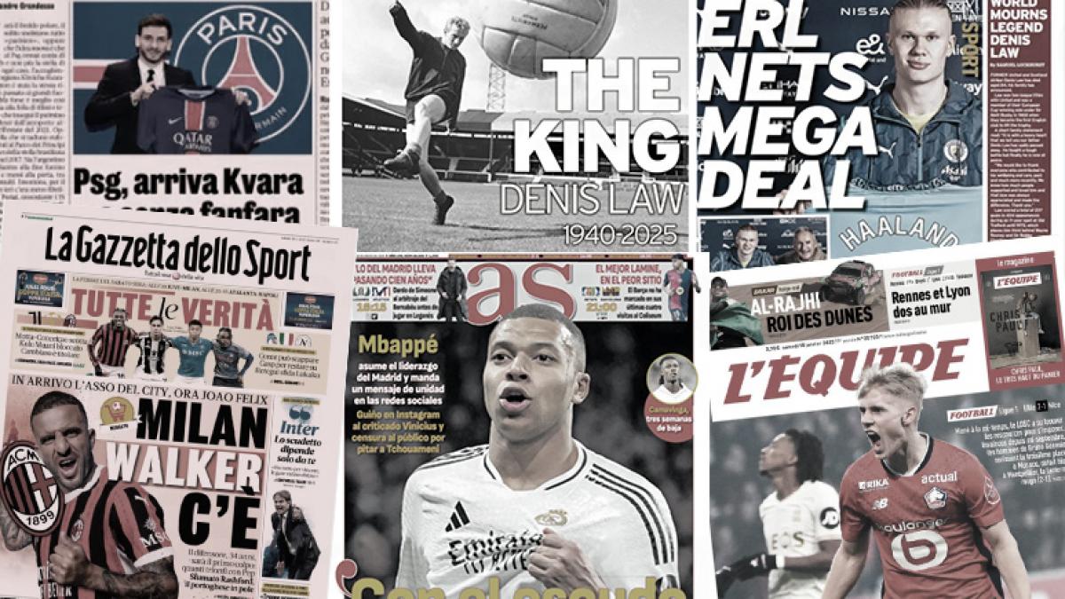 Kylian Mbappé's new role shocks Madrid, AC Milan has made its choice between Marcus Rashford and Kyle Walker