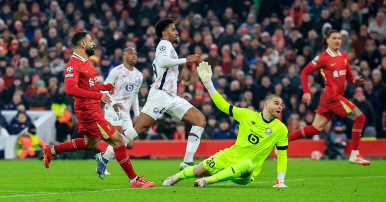 Lille falls to Liverpool