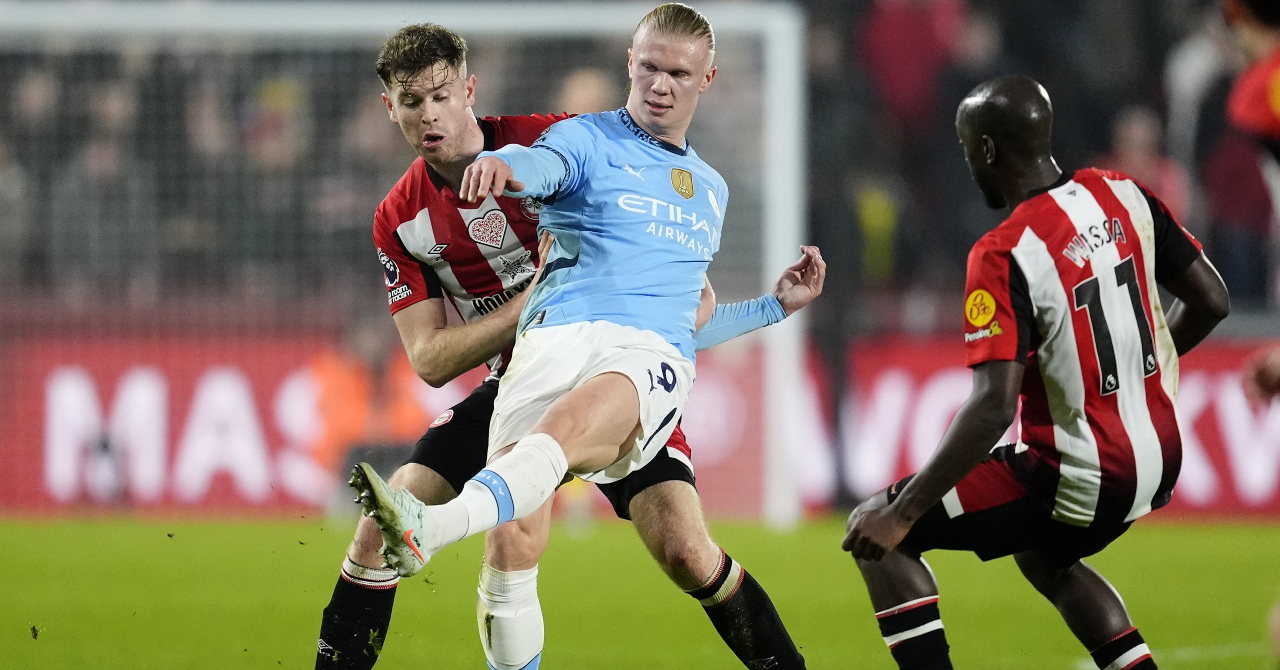 Man City falls back into their failings at Brentford