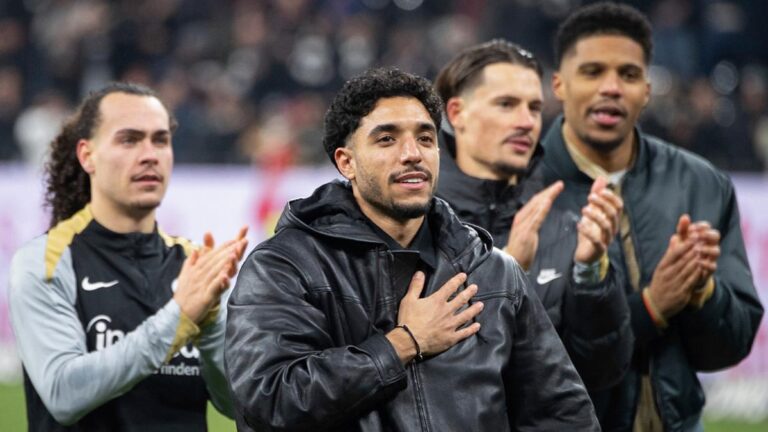 Omar Marmoush bids farewell to Frankfurt