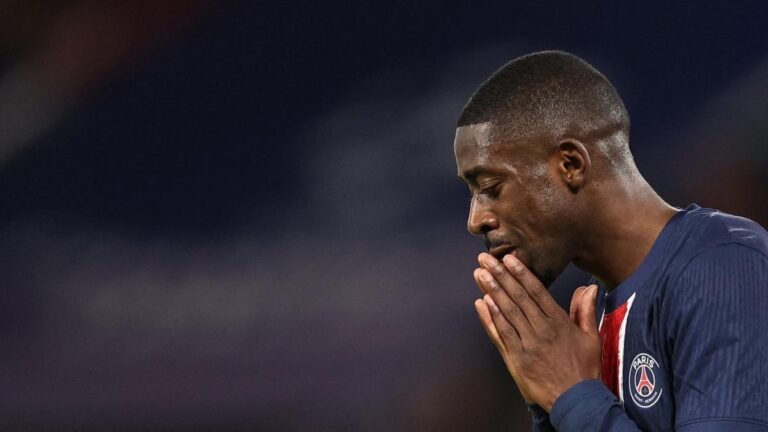 PSG - Man City: Ousmane Dembélé felt ready to start