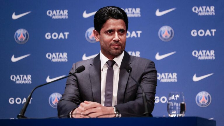 PSG: Nasser Al-Khelaïfi speaks on the transfer of Khvicha Kvaratskhelia