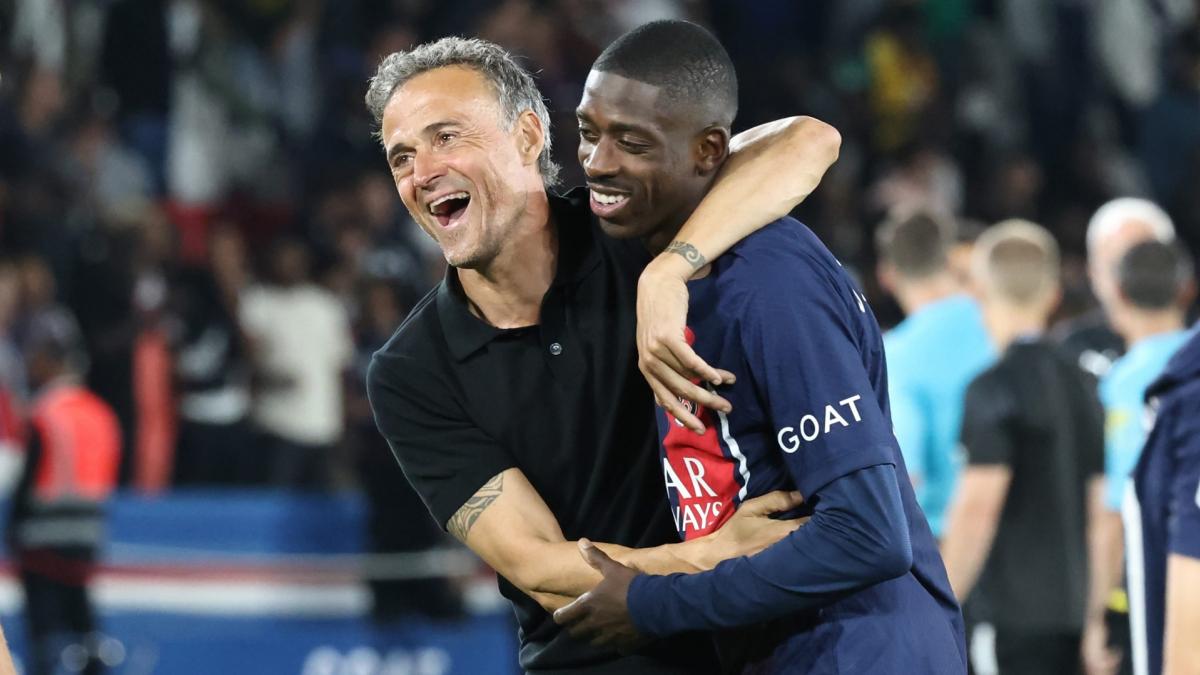 PSG: Ousmane Dembélé sent a great message to Luis Enrique