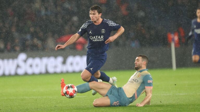 PSG – Manchester City: the shocking performance of João Neves