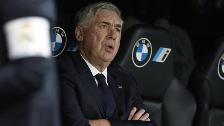 Real Madrid: Carlo Ancelotti tackles Diego Simeone