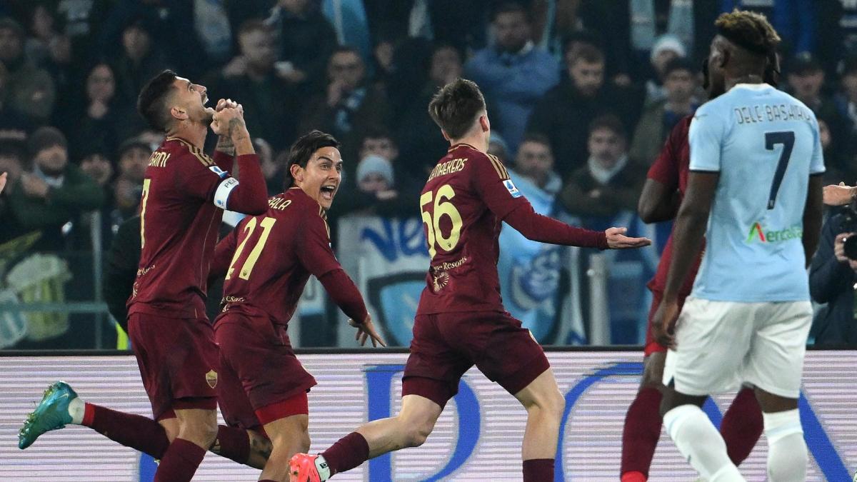 Serie A: AS Roma wins the Derby della Capitale against Lazio