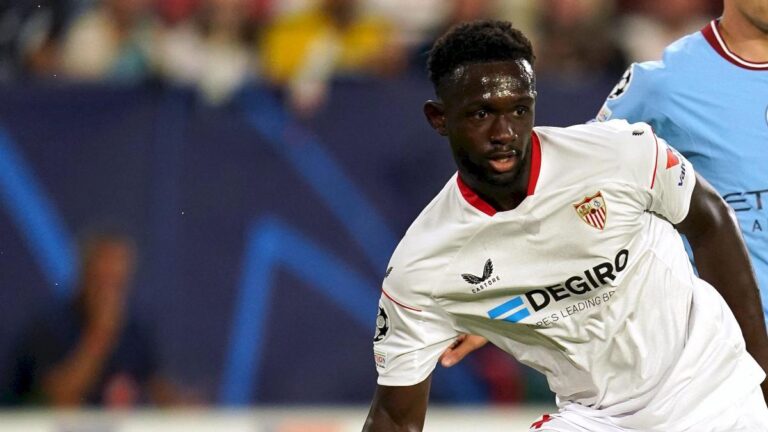 Seville FC: End of season for Tanguy Nianzou