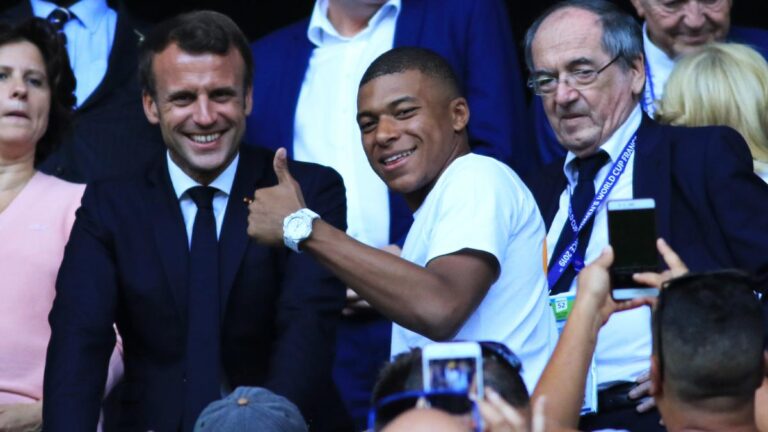 What Christmas Le Graët said to Kylian Mbappé