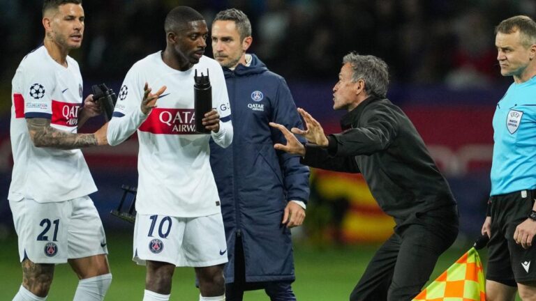 Which eleven for PSG against Manchester City?