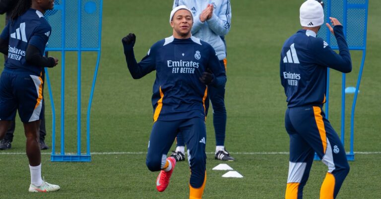 The 11 of Real against Atlético: Ancelotti decided for Mbappé