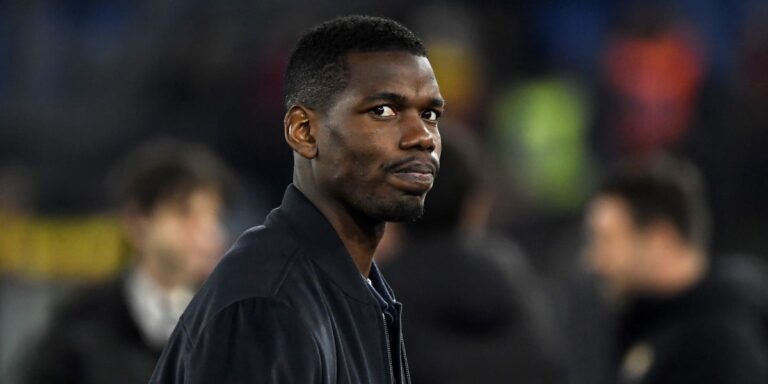 Pogba, the unexpected slap!