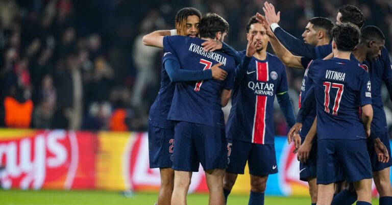 PSG-Brest (7-0): merciless Paris, Force demonstration before the 8th