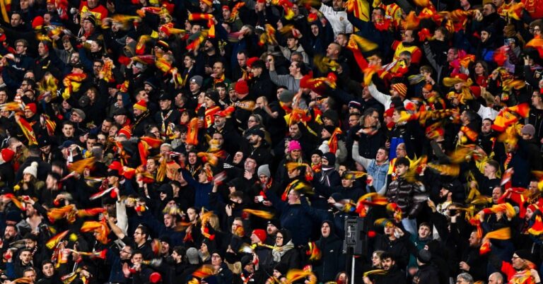 A prestigious supporter for the RC Lens against Strasbourg