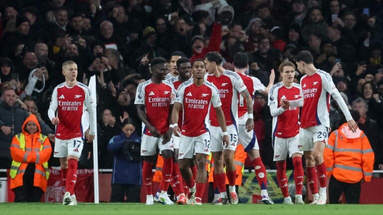 Arsenal completely missed for his attacker
