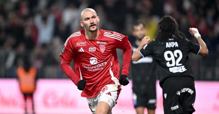 Brest, a point with the heart