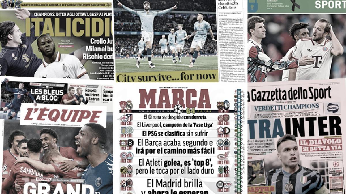 Europe is ecstatic for the new C1 format, the chaotic evening of Manchester City