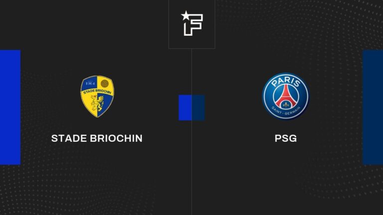 Follow the meeting Stade Briochin-Paris Saint-Germain live commented Live 21:00-Coupe de France