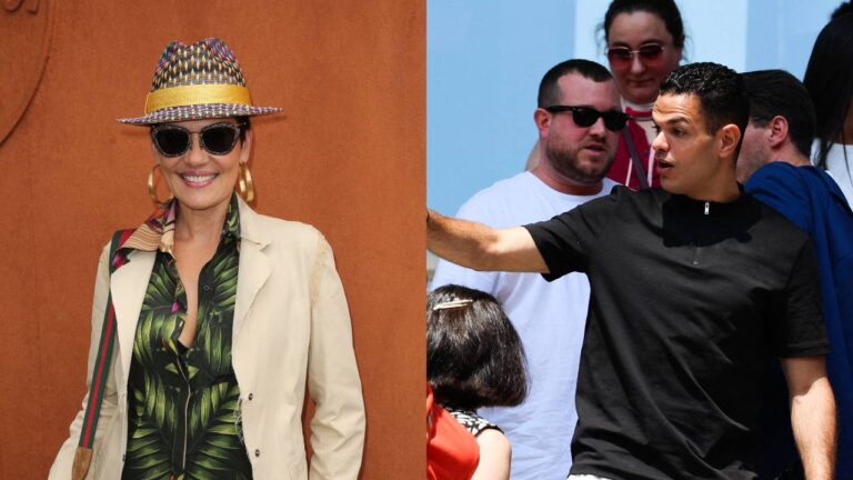 Hatem Ben Arfa with Cristina Cordula, the big surprise!