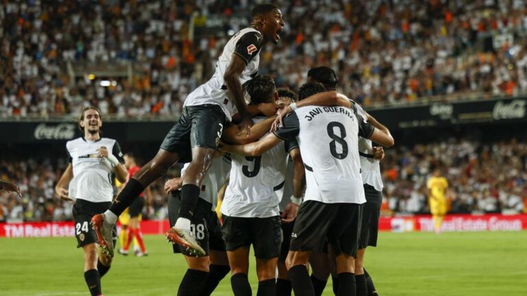 Liga: Valence finally breathes with his victory against the Celta of Vigo