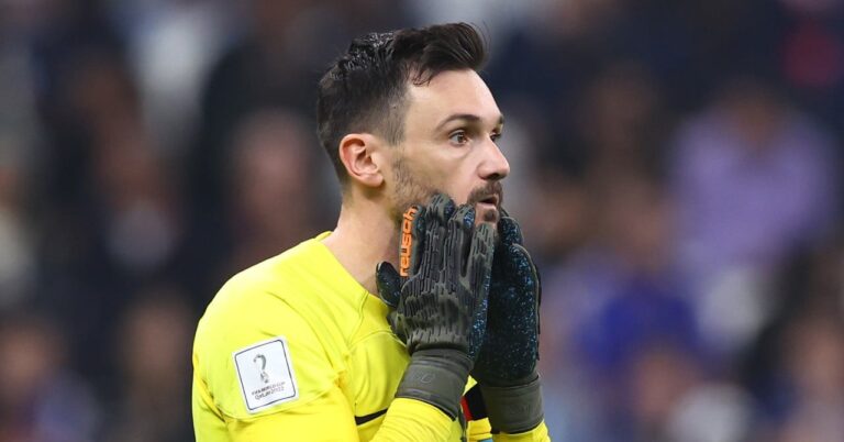 Lloris at the bedside of a national team