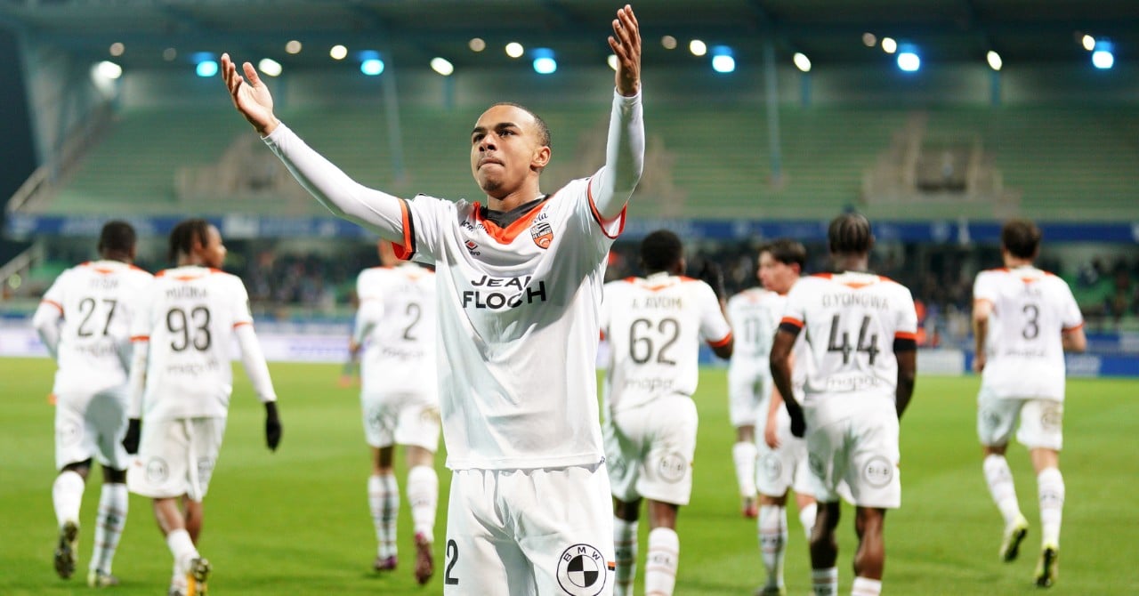 Lorient passes the fifth