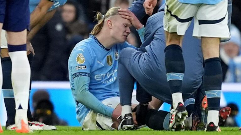 Manchester City: Erling Haaland's strange injury…