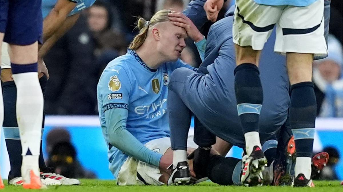 Manchester City: Erling Haaland's strange injury…