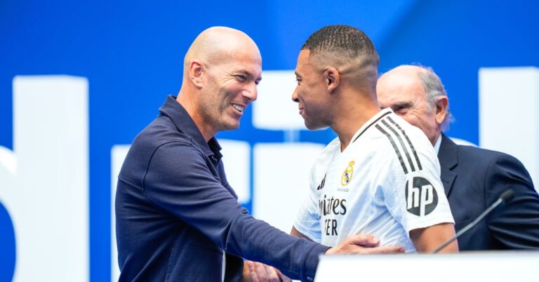 Mbappé shocked Zidane