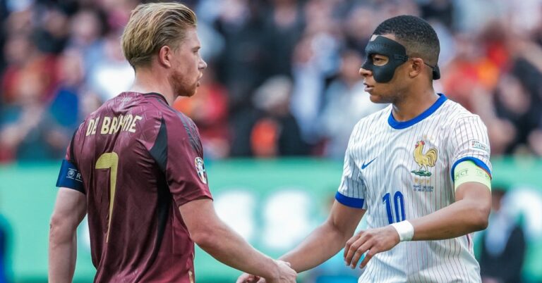 Mbappé, when De Bruyne did not know his existence