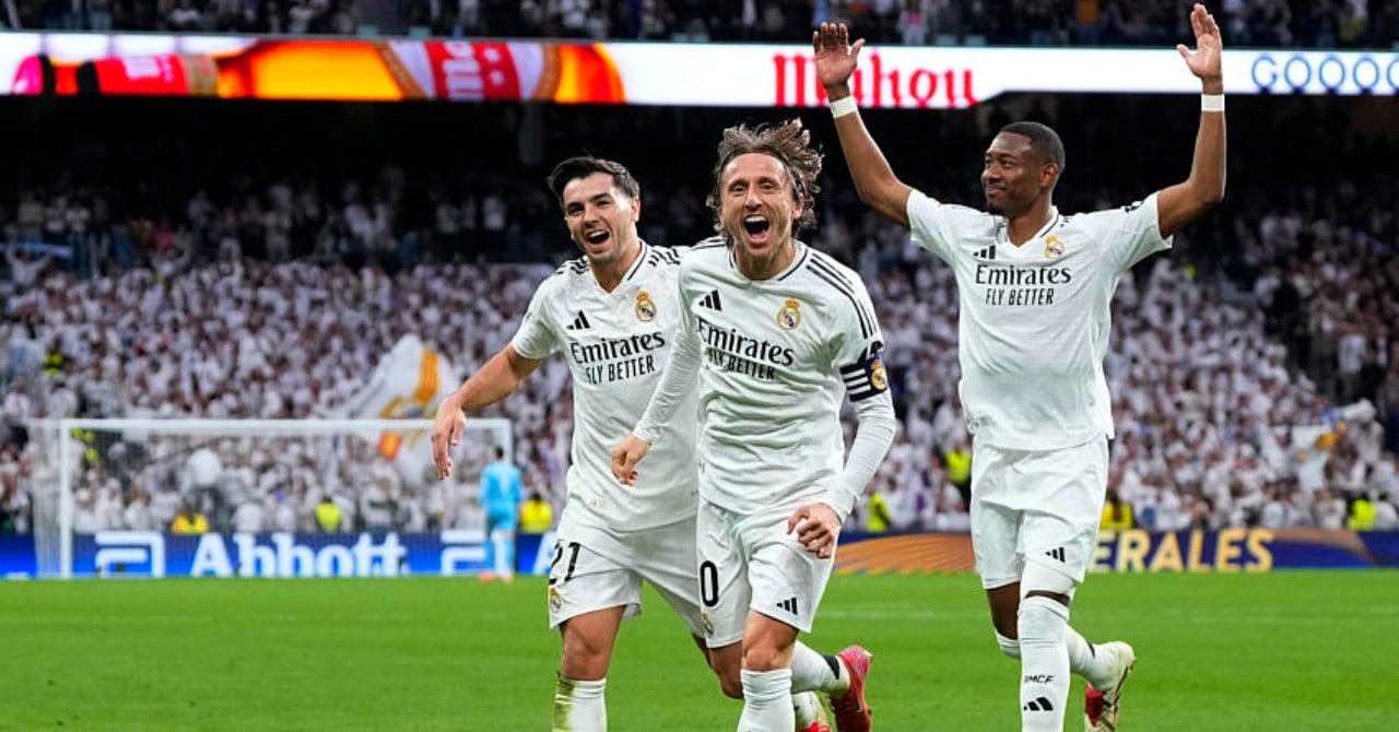 Modric, what a golazo!